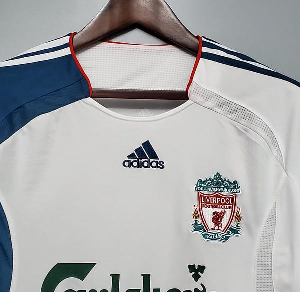 Retro 06/07 Long sleeve Liverpool away Soccer Jersey - Image 6