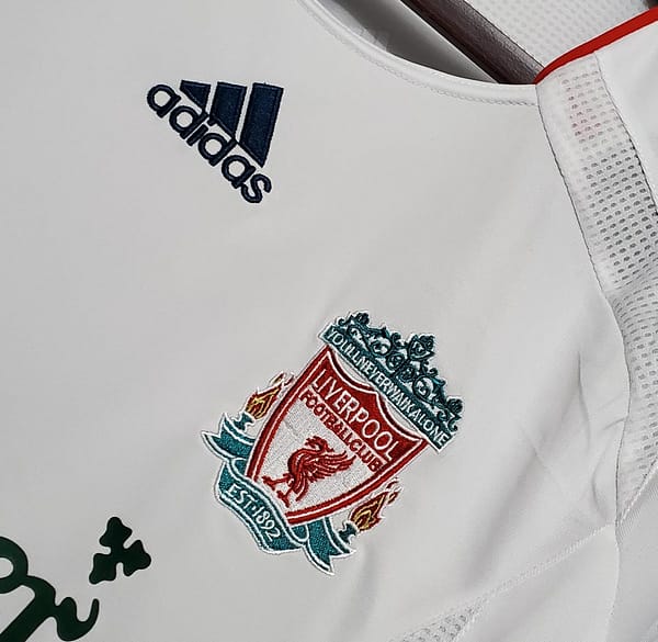Retro 06/07 Liverpool away Soccer Jersey - Image 8
