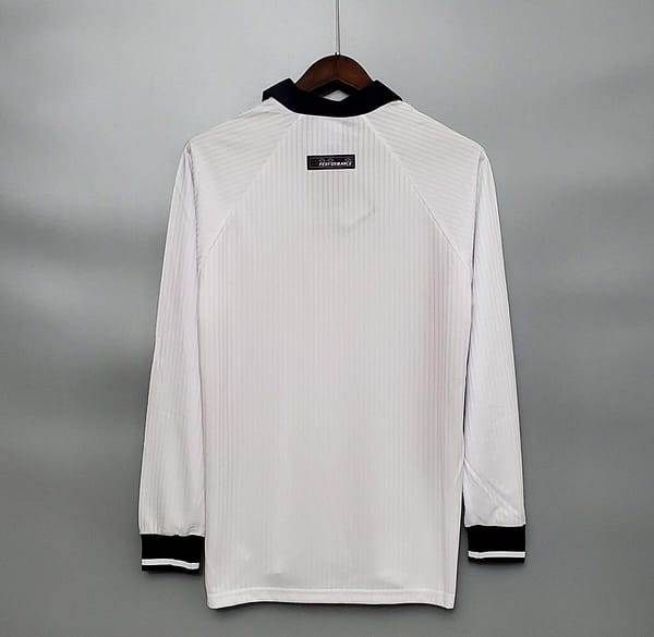Retro Long Sleeve 1998 England home Soccer Jersey - Image 2