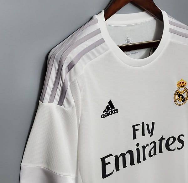 Retro Real Madrid 15/16 home Soccer Jersey - Image 3