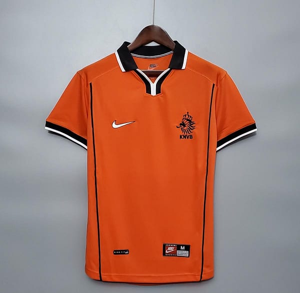 Retro 1998 Netherlands home Soccer Jersey