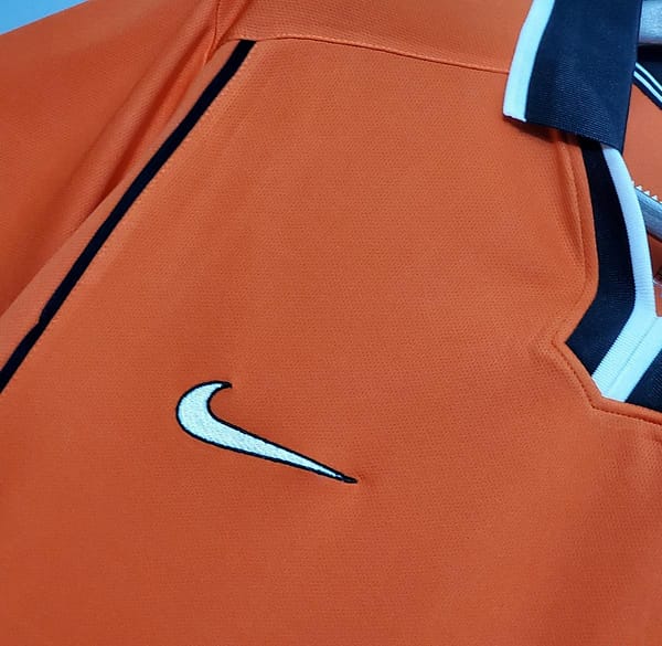 Retro 1998 Netherlands home Soccer Jersey - Image 7
