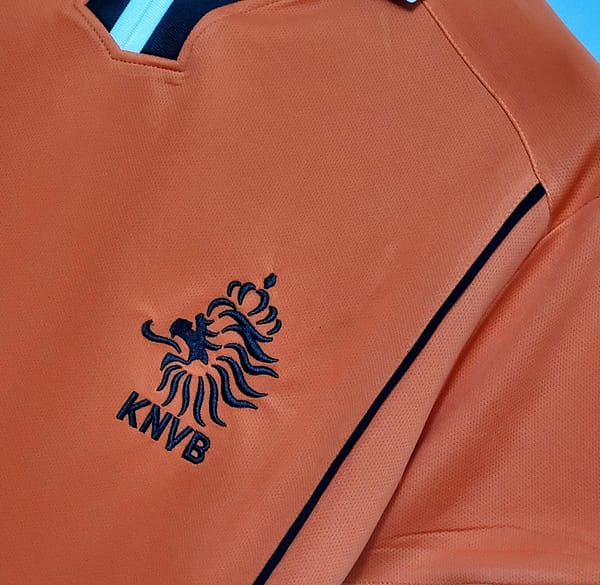 Retro 1998 Netherlands home Soccer Jersey - Image 8