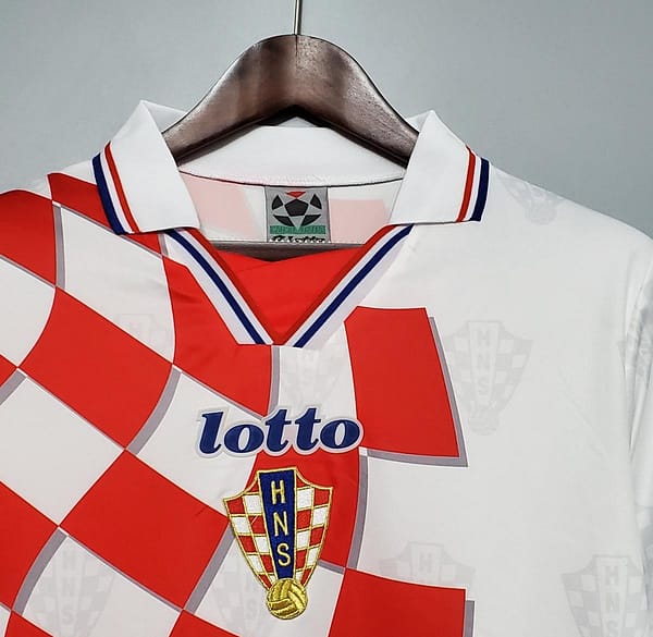 Retro 1998 Croatia away Soccer Jersey - Image 9