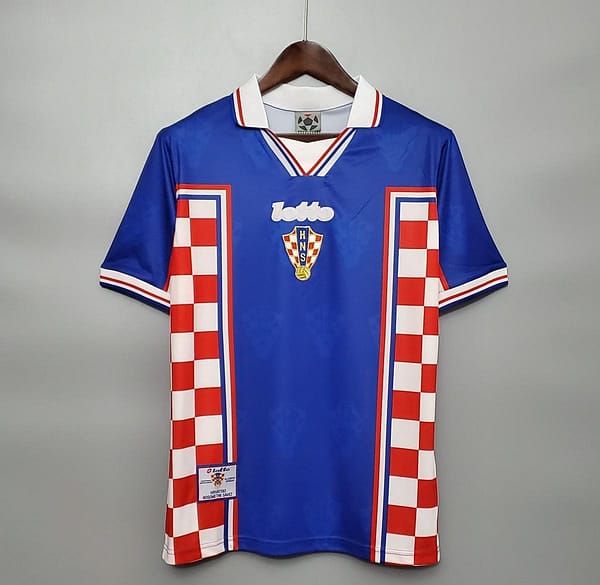 Retro 1998 Croatia home Soccer Jersey