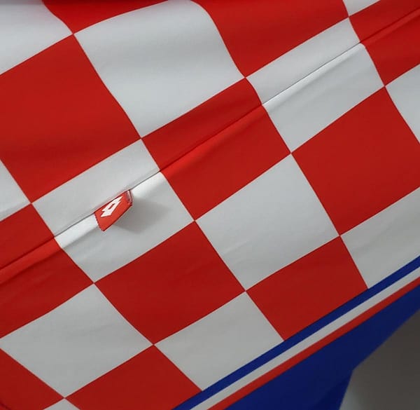 Retro 1998 Croatia home Soccer Jersey - Image 6