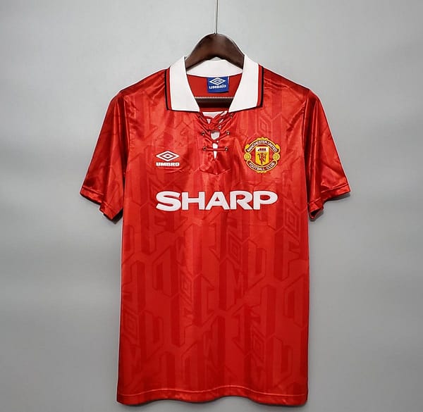 Retro 92/94 Manchester United home Soccer Jersey