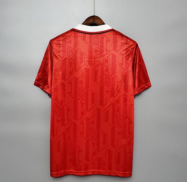 Retro 92/94 Manchester United home Soccer Jersey - Image 9