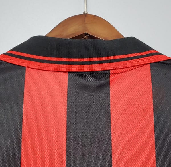 Retro 96/97 AC Milan home Soccer Jersey - Image 3