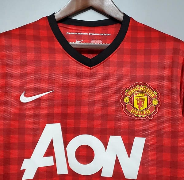 Retro 12/13 Manchester United home Soccer Jersey - Image 10