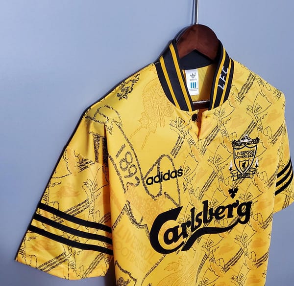 Retro 94/96 Liverpool third away Soccer Jersey - Image 4