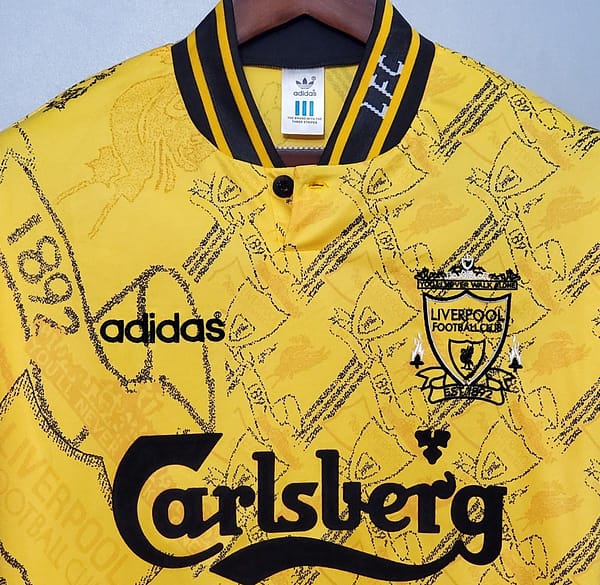 Retro 94/96 Liverpool third away Soccer Jersey - Image 8
