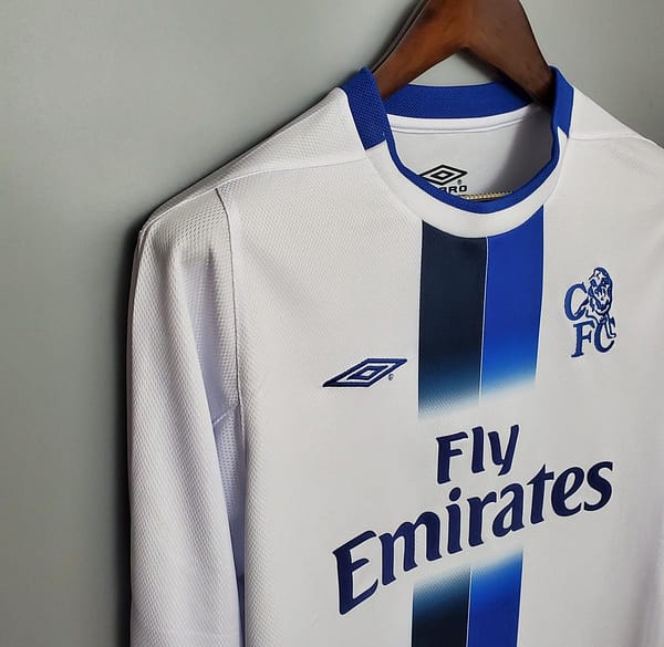 Retro long-sleeved 03/05 Chelsea away Soccer Jersey - Image 6