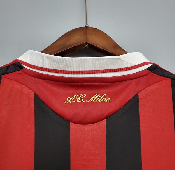Retro 09/10 AC Milan home Soccer Jersey - Image 2