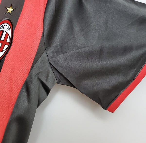Retro 09/10 AC Milan home Soccer Jersey - Image 6