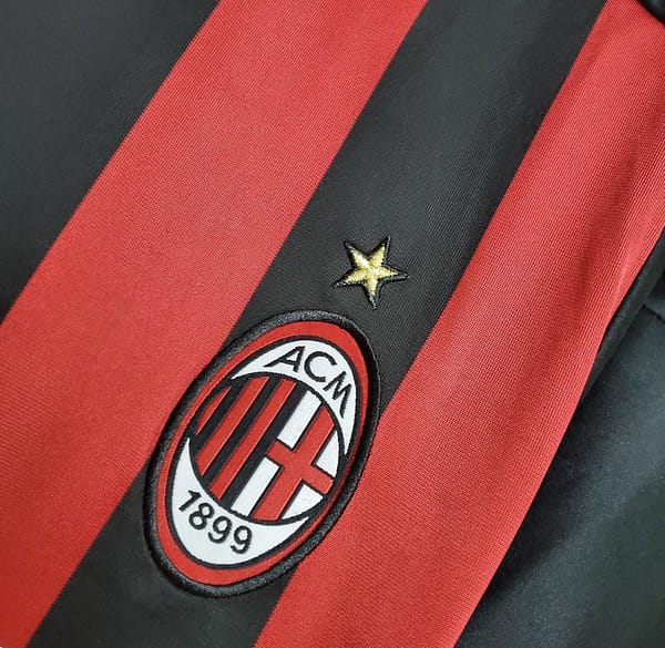 Retro 09/10 AC Milan home Soccer Jersey - Image 9