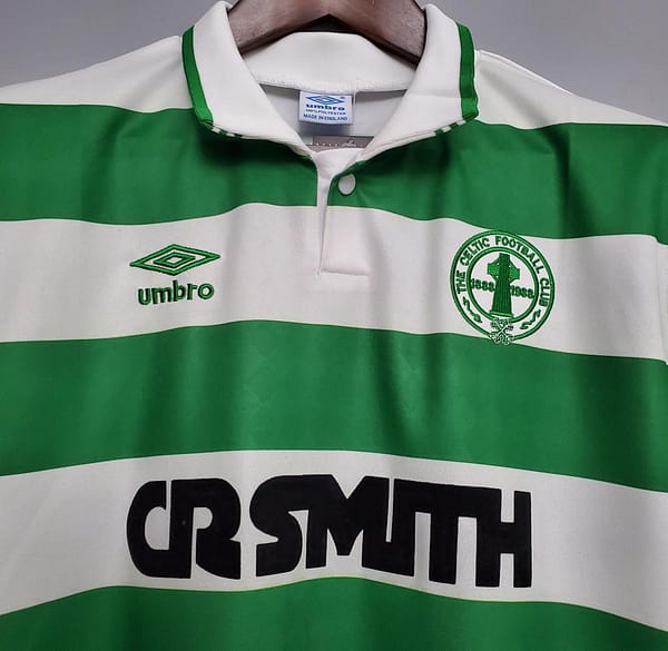 Retro 87/89 Celtics home Soccer Jersey - Image 6