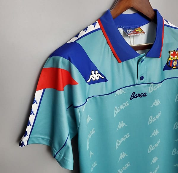 Retro 92/95 Barcelona away Soccer Jersey - Image 4
