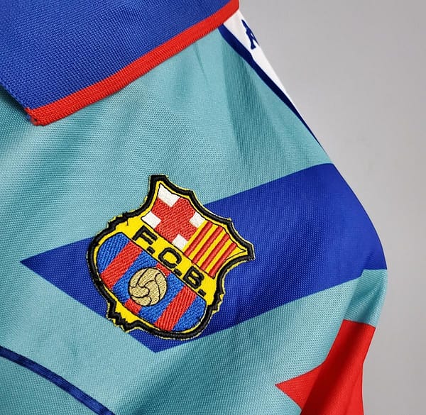 Retro 92/95 Barcelona away Soccer Jersey - Image 6
