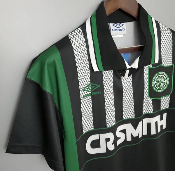 Retro Celtics 94/96 away Soccer Jersey - Image 3
