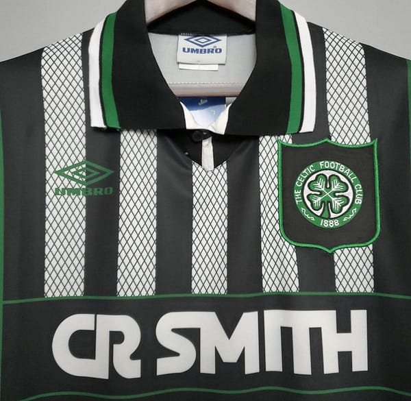 Retro Celtics 94/96 away Soccer Jersey - Image 6