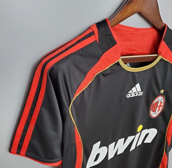 Retro 2006 AC Milan third away Soccer Jersey - Image 4