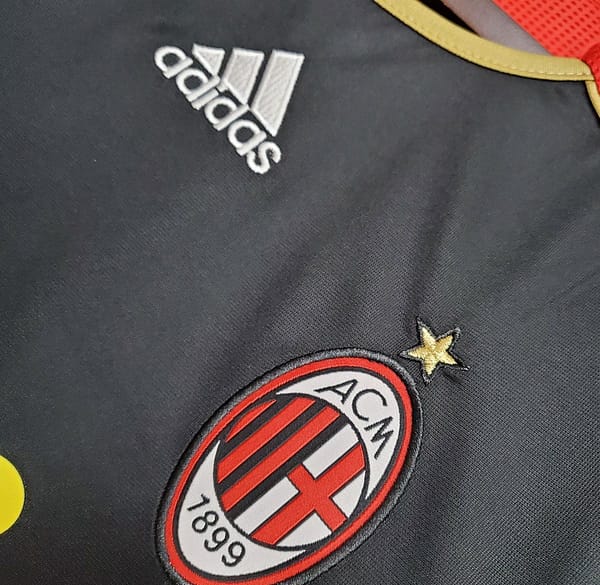Retro 2006 AC Milan third away Soccer Jersey - Image 8