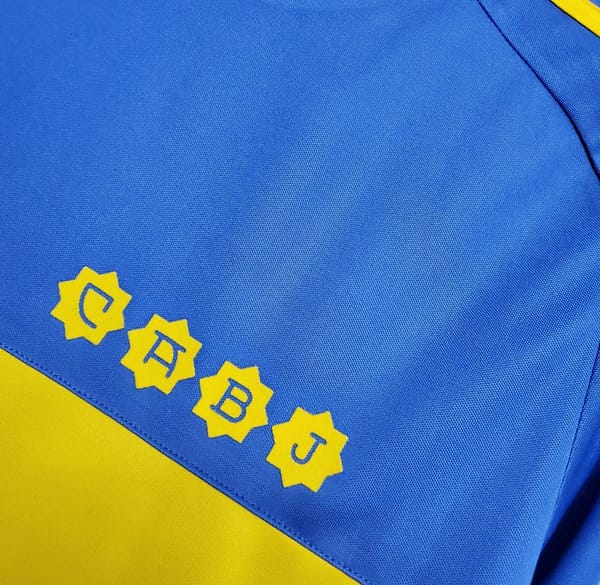 Retro Long sleeve 1981 Boca Juniors home Soccer Jersey - Image 6
