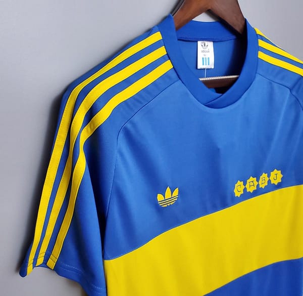 Retro 1981 Boca Juniors home Soccer Jersey - Image 4
