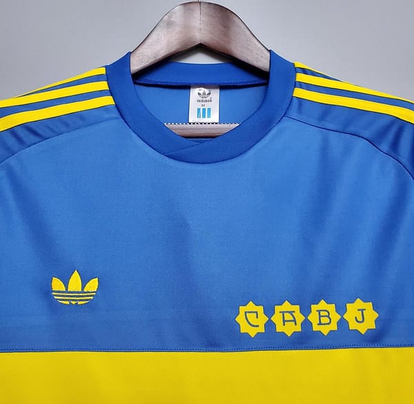 Retro 1981 Boca Juniors home Soccer Jersey - Image 8