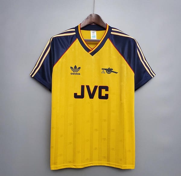 Retro 88/89 Arsenal AWAY Soccer Jersey
