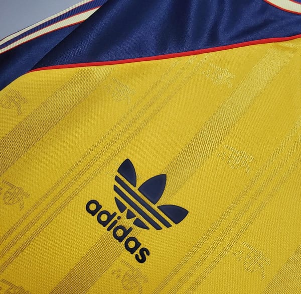 Retro 88/89 Arsenal AWAY Soccer Jersey - Image 5