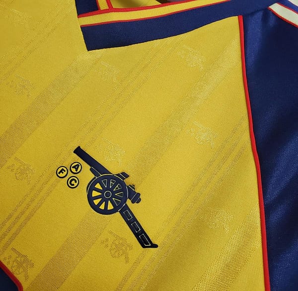 Retro 88/89 Arsenal AWAY Soccer Jersey - Image 6