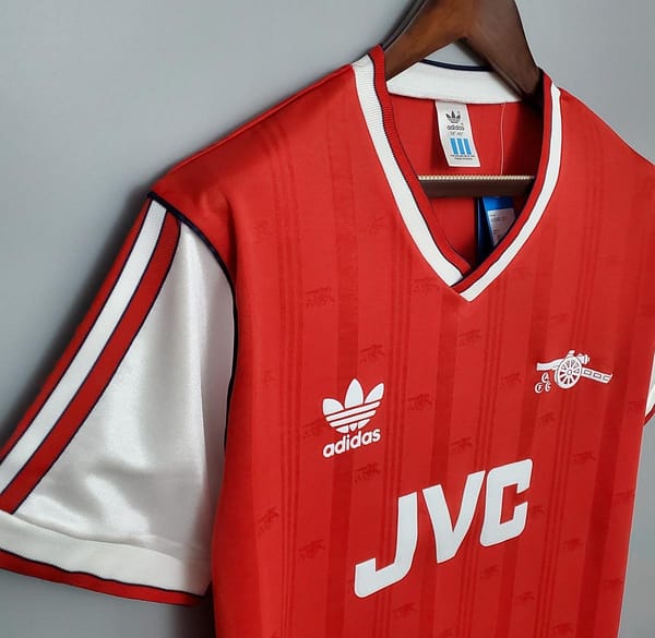 Retro 88/89 Arsenal home Soccer Jersey - Image 3