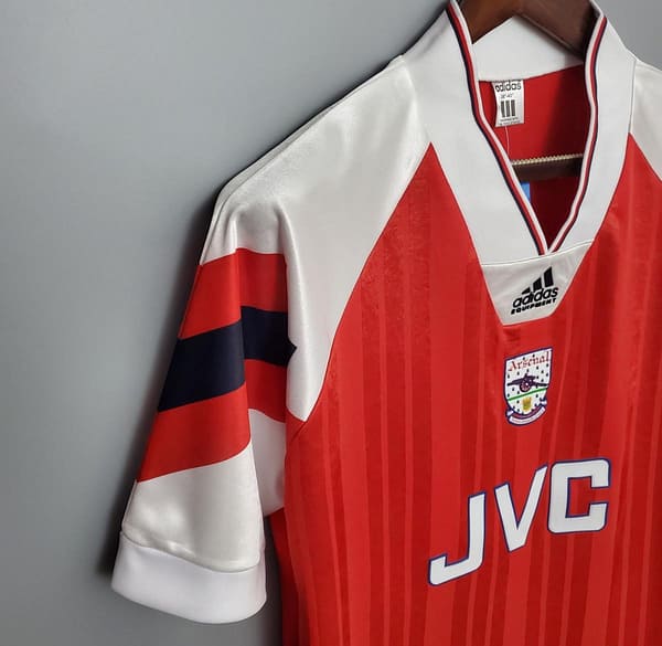 Retro Arsenal 92/93 home Soccer Jersey - Image 4