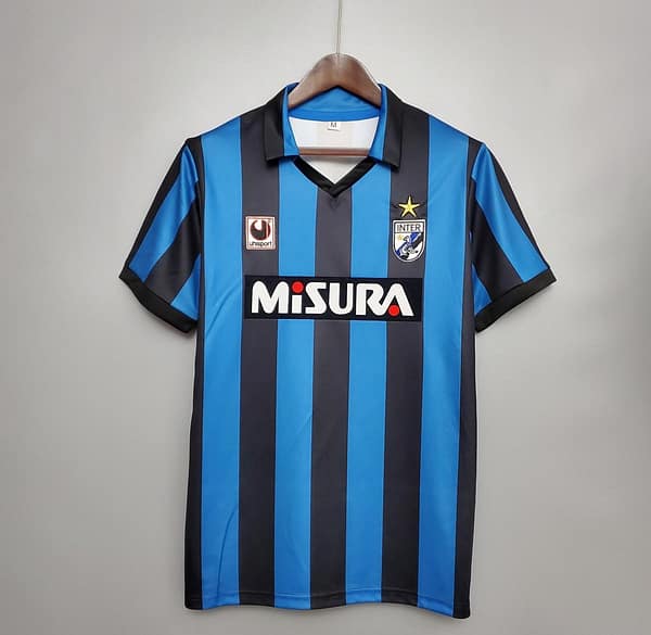 Retro 88/90 Inter Milan home Soccer Jersey
