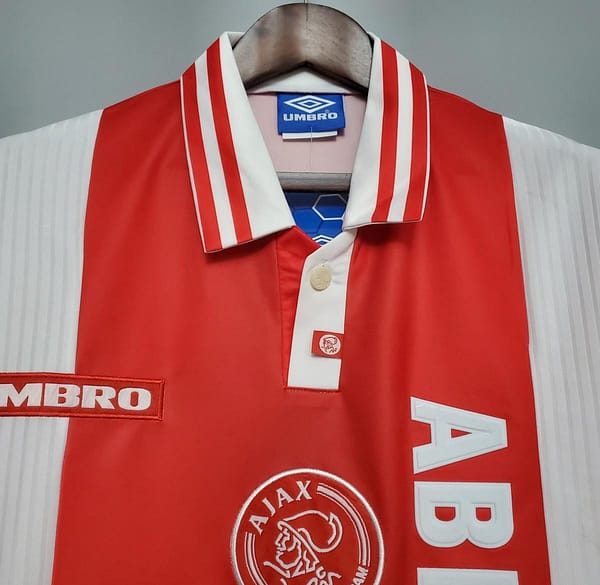 Retro Ajax 97/98 home Soccer Jersey - Image 8