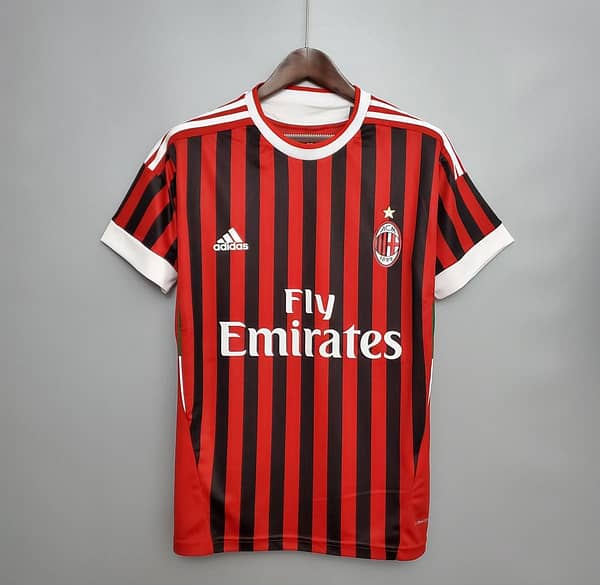 Retro 11/12 AC Milan home Soccer Jersey
