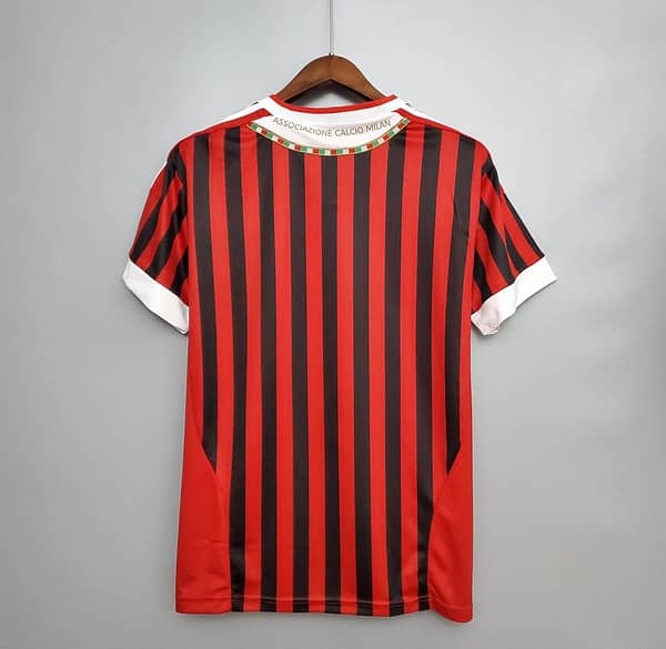 Retro 11/12 AC Milan home Soccer Jersey - Image 2