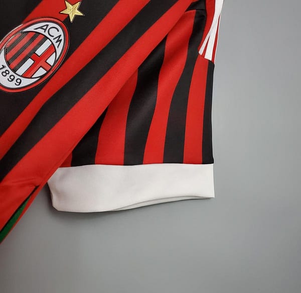 Retro 11/12 AC Milan home Soccer Jersey - Image 6