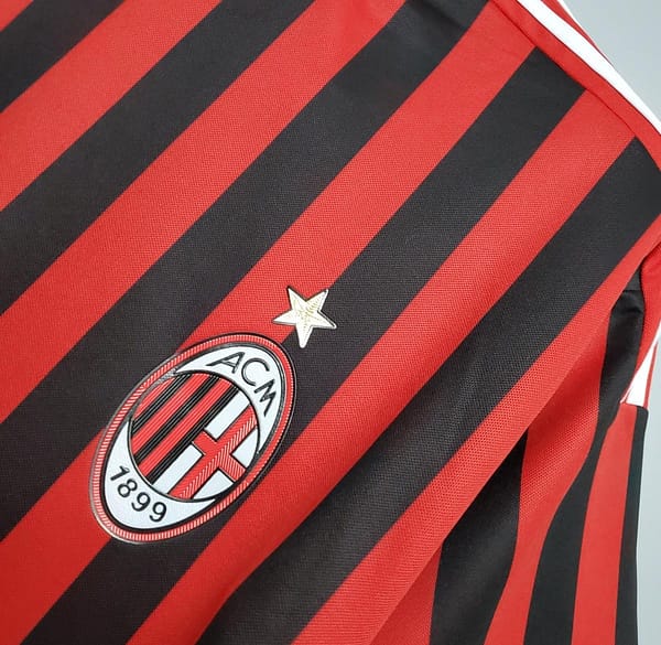 Retro 11/12 AC Milan home Soccer Jersey - Image 8