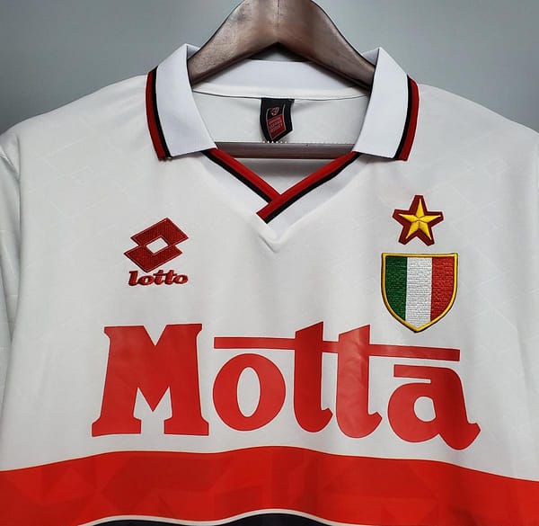 Retro 93/94 AC Milan away Soccer Jersey - Image 8