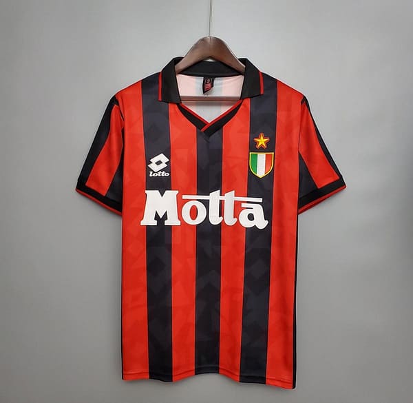 Retro 93/94 AC Milan home Soccer Jersey