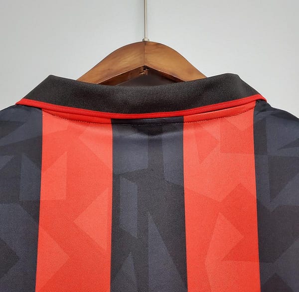 Retro 93/94 AC Milan home Soccer Jersey - Image 3