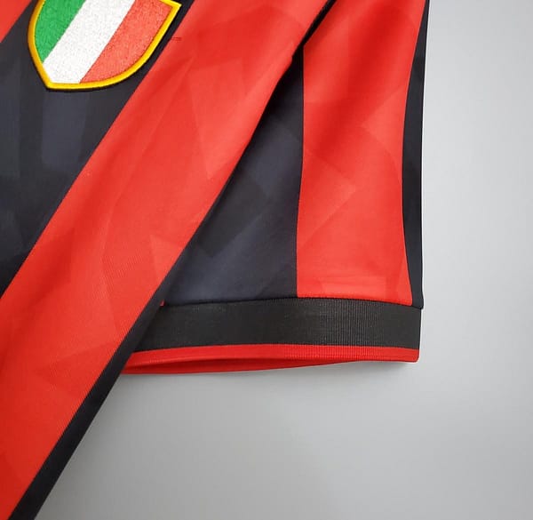 Retro 93/94 AC Milan home Soccer Jersey - Image 5
