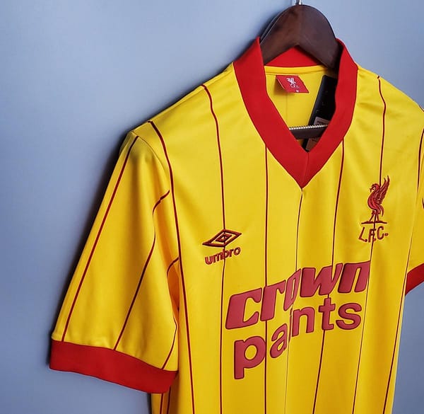 Retro 1984 Liverpool away Soccer Jersey - Image 5