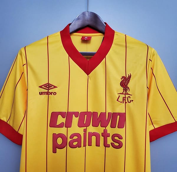 Retro 1984 Liverpool away Soccer Jersey - Image 9