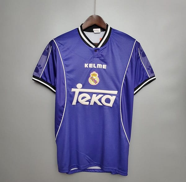 Retro Real Madrid 97/98 away Soccer Jersey