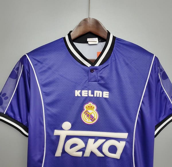 Retro Real Madrid 97/98 away Soccer Jersey - Image 6