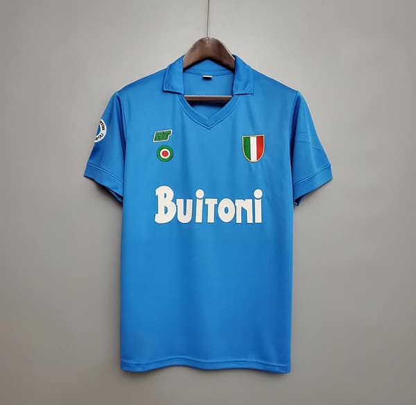Retro Napoli 87/88 home Soccer Jersey